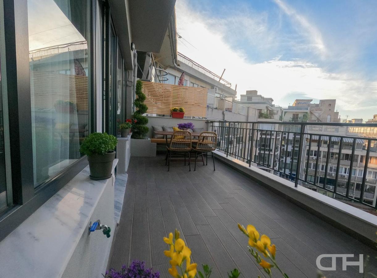 Luxury 80M2 Apartment With Balcony Downtown Thessaloníki Luaran gambar