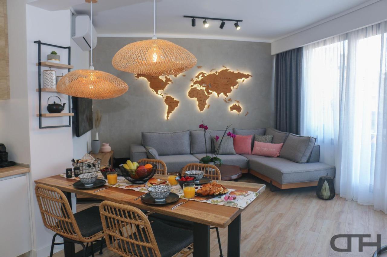 Luxury 80M2 Apartment With Balcony Downtown Thessaloníki Luaran gambar