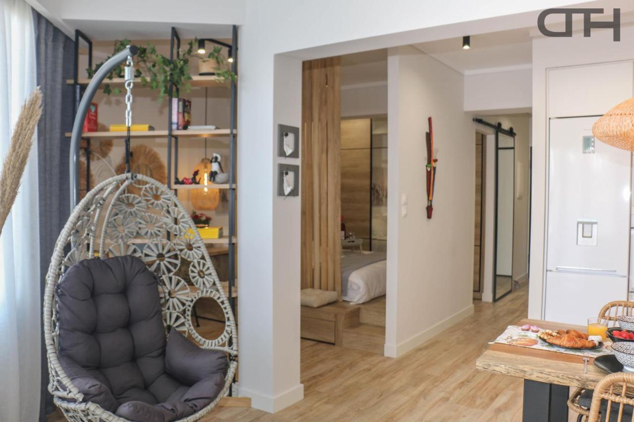 Luxury 80M2 Apartment With Balcony Downtown Thessaloníki Luaran gambar
