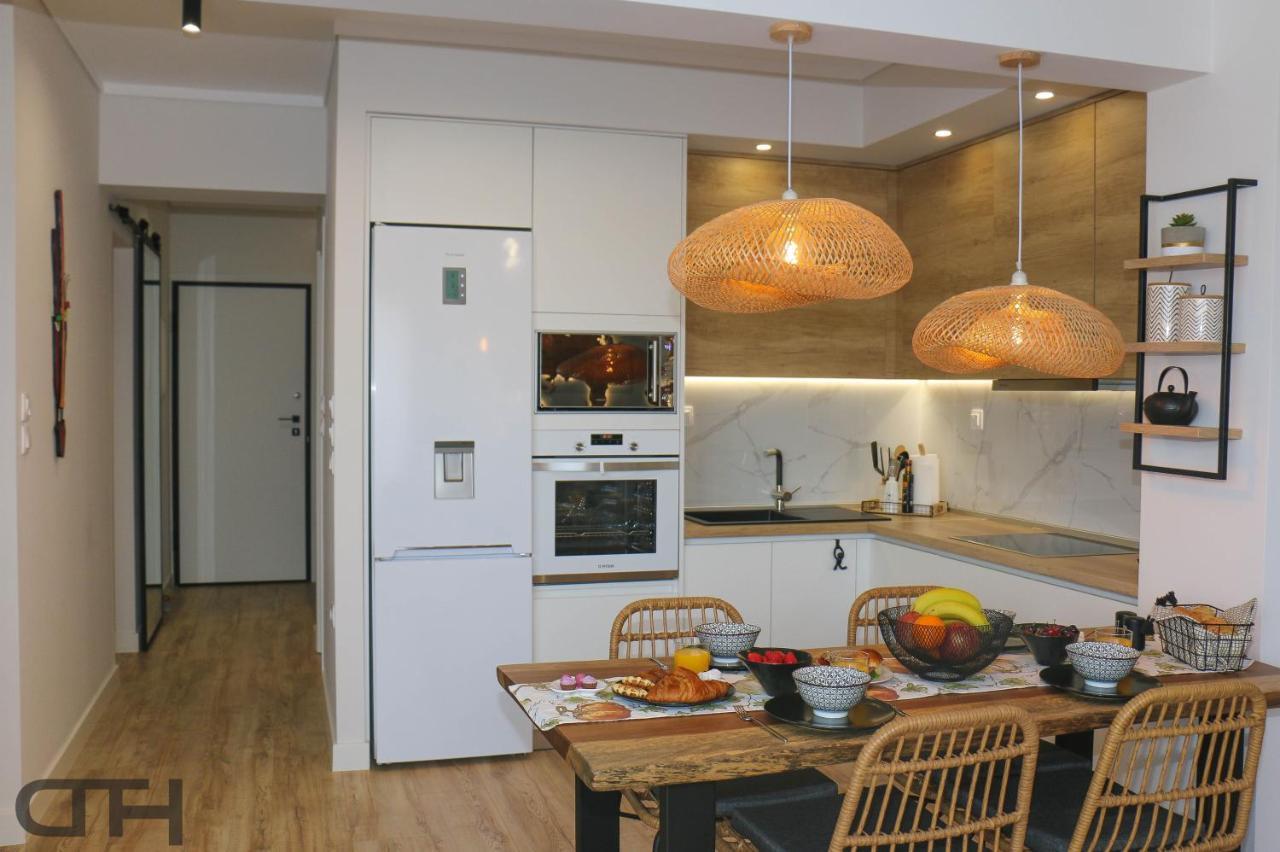Luxury 80M2 Apartment With Balcony Downtown Thessaloníki Luaran gambar
