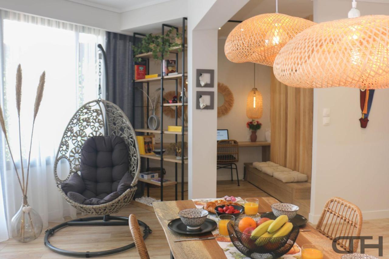 Luxury 80M2 Apartment With Balcony Downtown Thessaloníki Luaran gambar