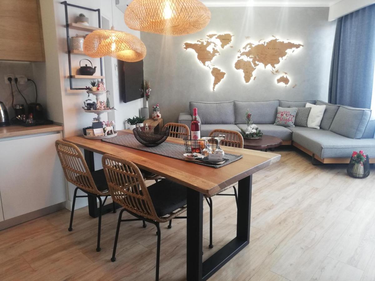 Luxury 80M2 Apartment With Balcony Downtown Thessaloníki Luaran gambar